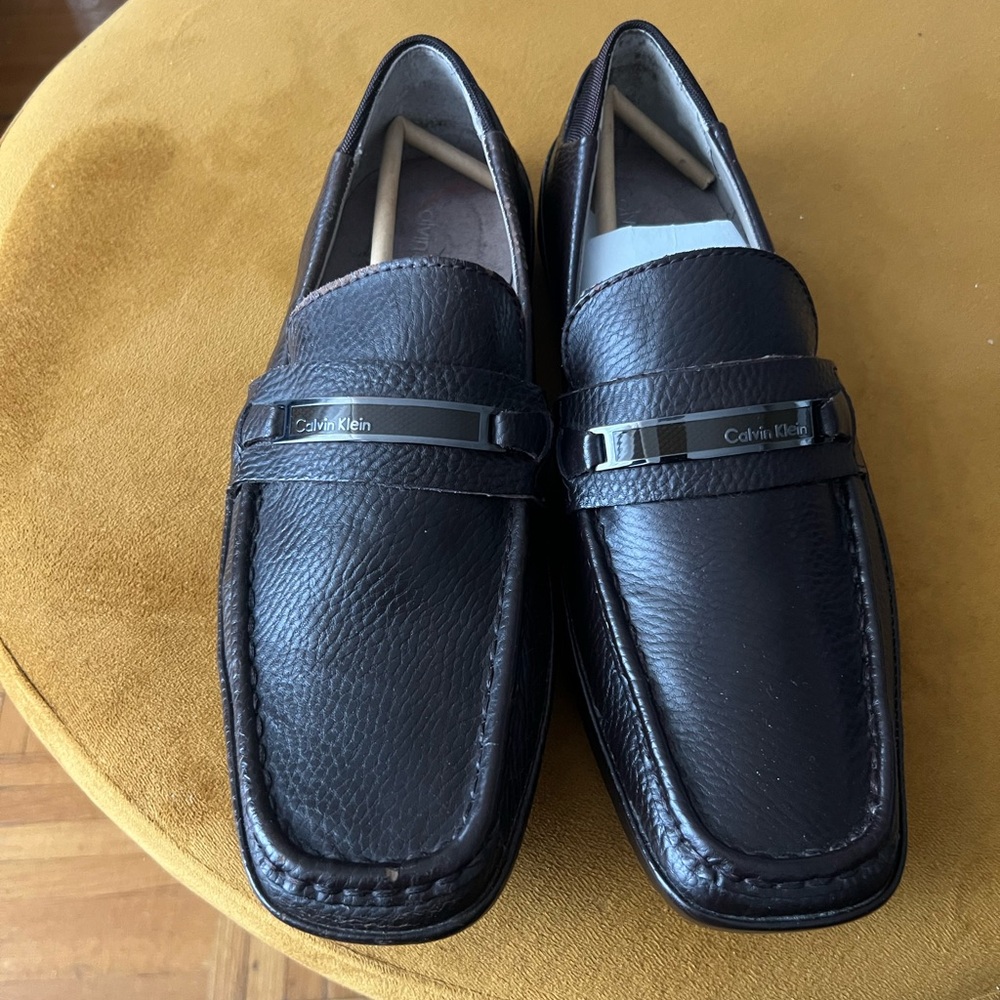 Calvin Klein Men's Black Loafers